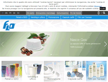 Tablet Screenshot of flo.eu